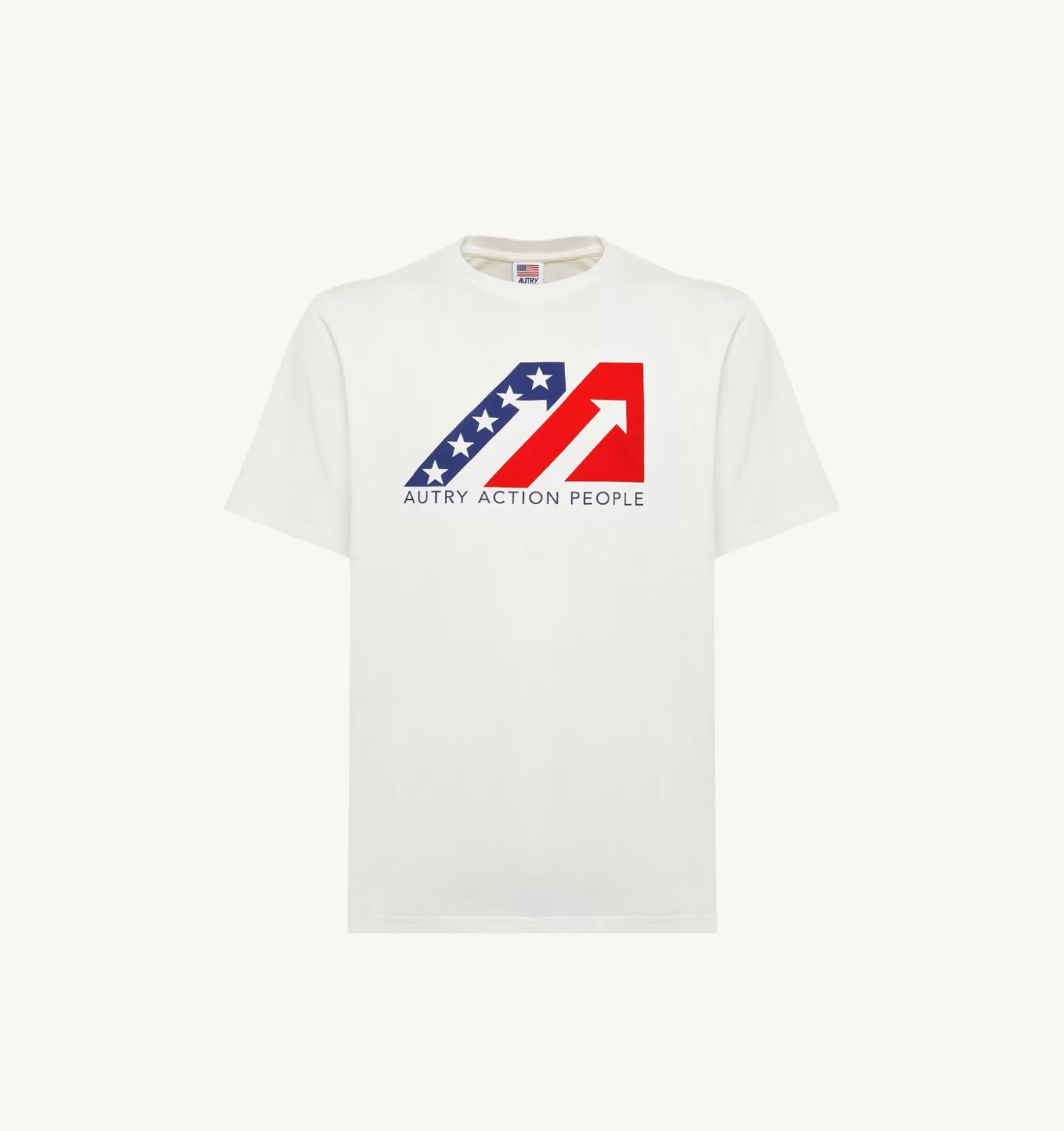 Top^AUTRY Iconic Crew Neck T-Shirt Color White