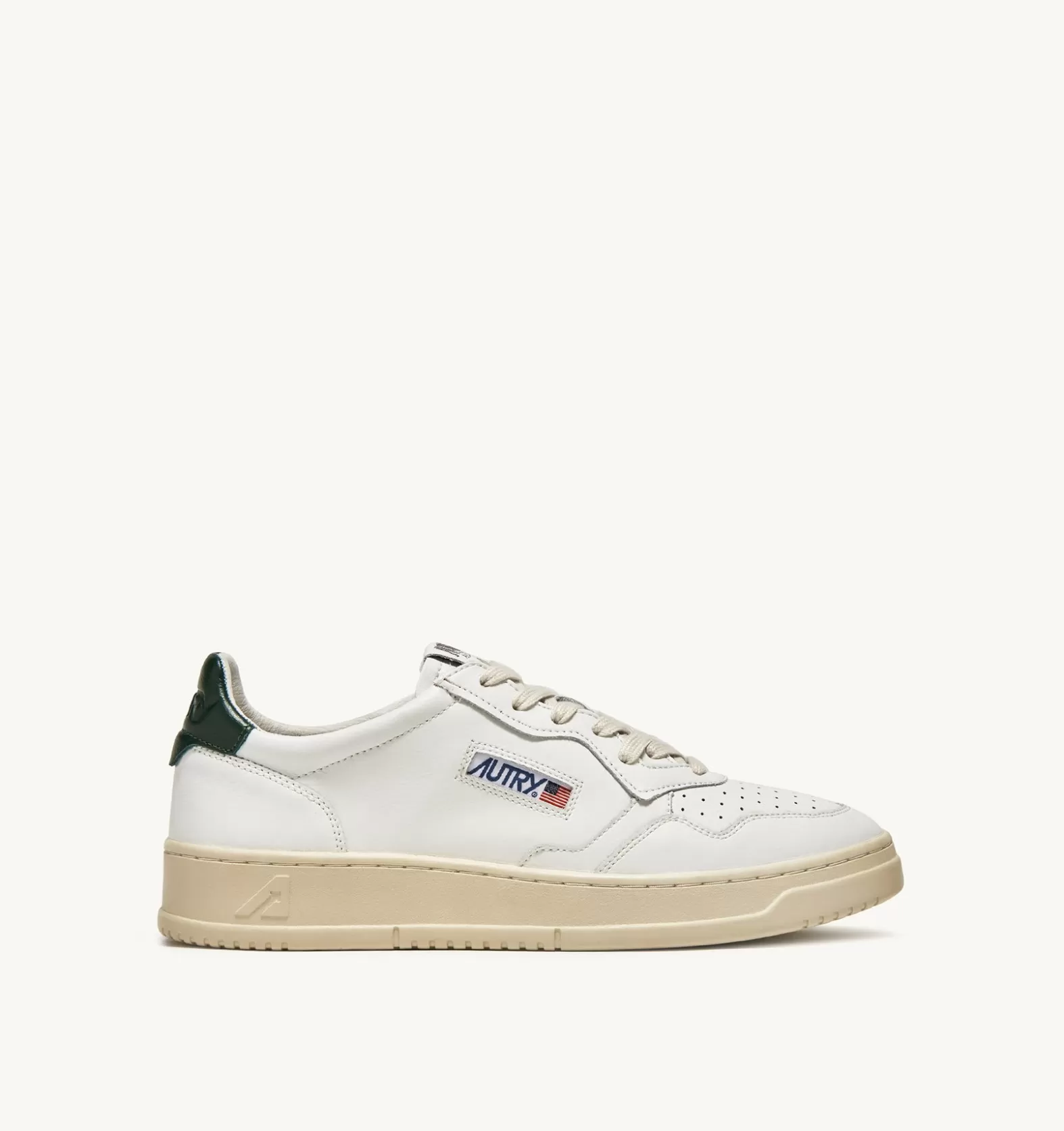 Medalist^AUTRY Medalist Low Sneakers In Leather Color White And Mountain