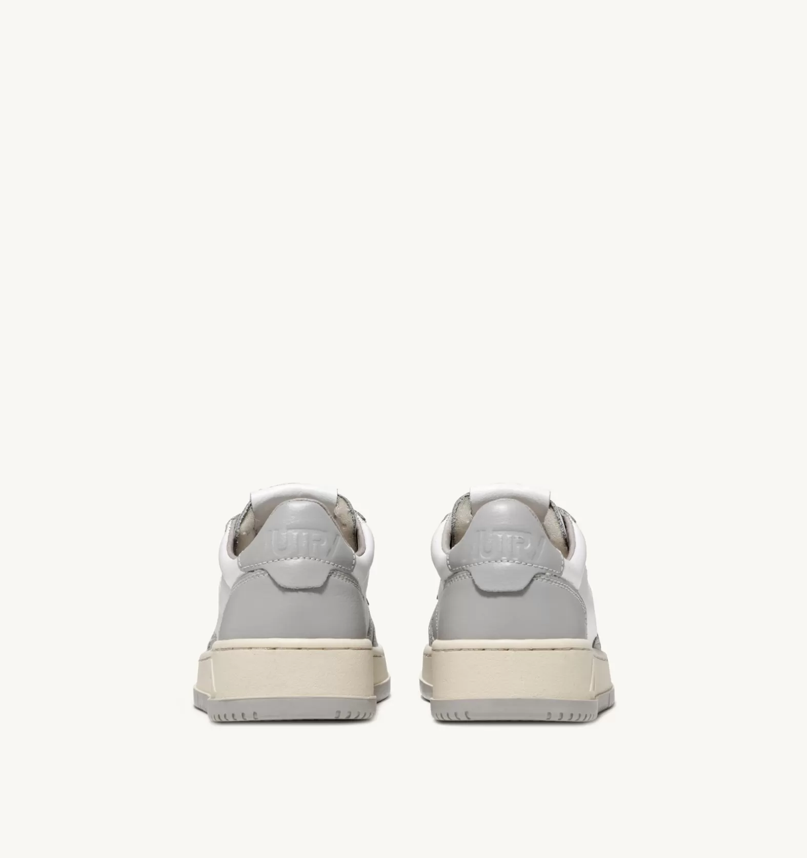Medalist^AUTRY Medalist Low Sneakers In Two-Tone Leather Color White And Vapor