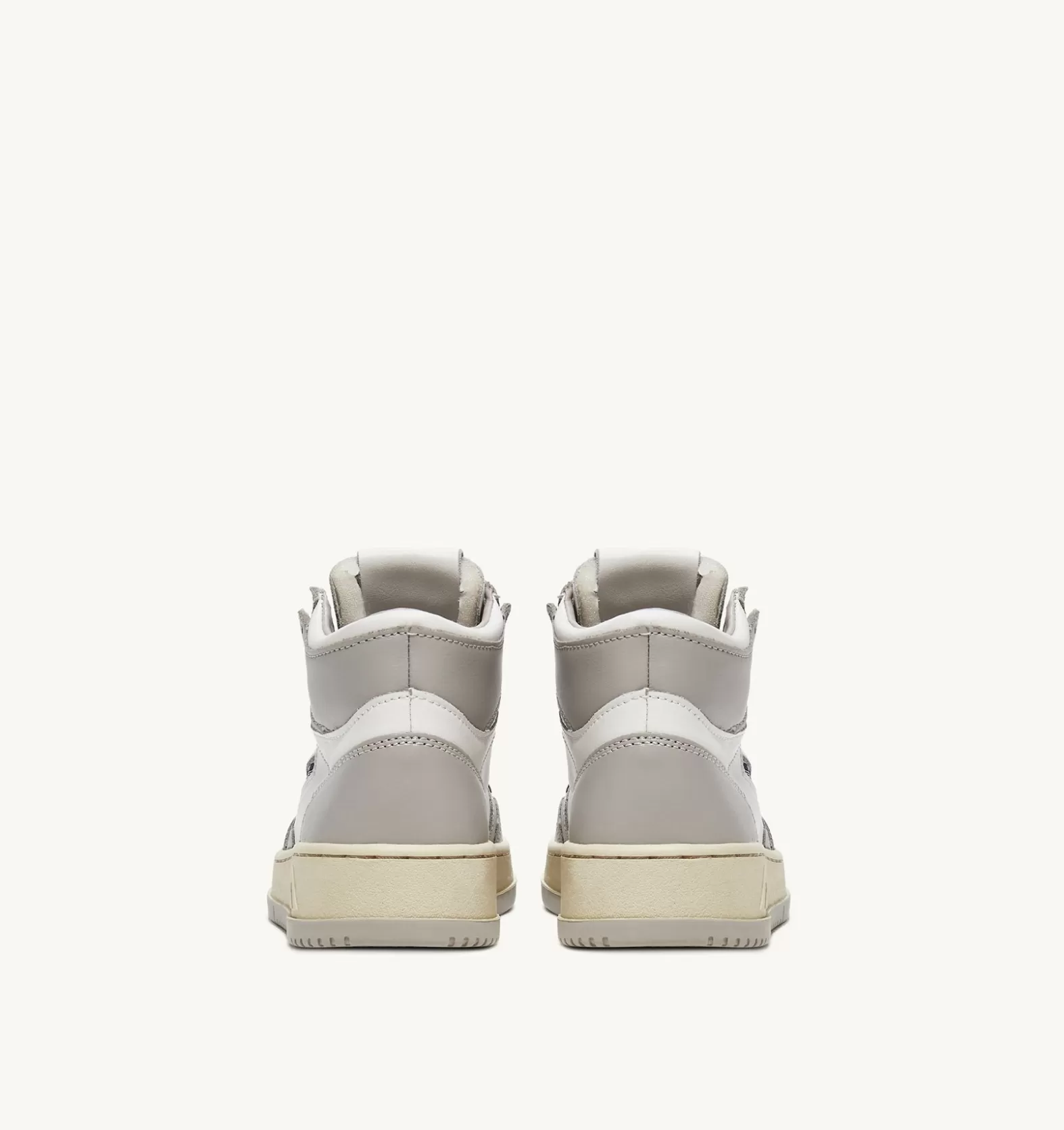 Medalist^AUTRY Medalist Mid In Two-Tone Leather Color White And Vapor